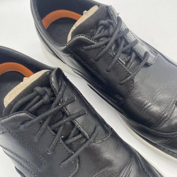 Rockport Garett Wingtip Shoes Mens Size 11 Black Leather Dress Comfort CH4303 - Picture 5 of 11